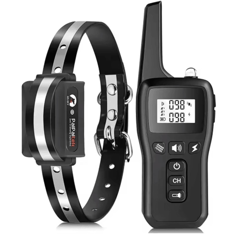 1000M Waterproof Dog Training Collar With Remote Auto Bark Control 5
