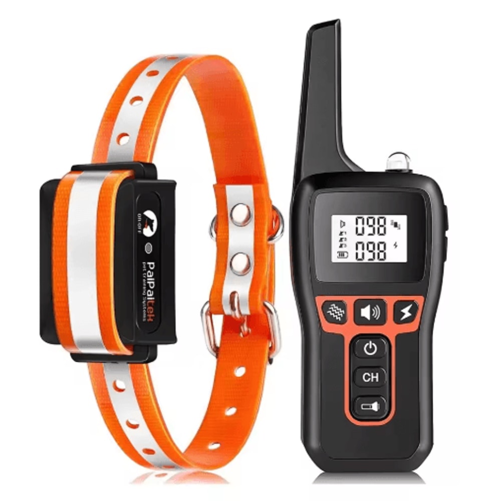 1000M Waterproof Dog Training Collar With Remote Auto Bark Control 6