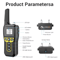 1000M Waterproof Dog Training Collar With Remote Auto Bark Control 0