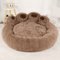 Fluffy Winter Dog Bed Warm Plush Pet Sofa Basket For Dogs Cats 3