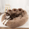 Fluffy Winter Dog Bed Warm Plush Pet Sofa Basket For Dogs Cats 0