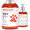 Natural Salmon Fish Oil For Dogs Cats Omega 3 6 9 Pet Supplement 200ml 0