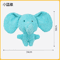 Calming Plush Duck Dog Toy Squeaky Chew Companion For Puppies Dogs 2