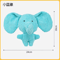 Calming Plush Duck Dog Toy Squeaky Chew Companion For Puppies Dogs 2