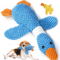 Calming Plush Duck Dog Toy Squeaky Chew Companion For Puppies Dogs 4