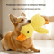 Calming Plush Duck Dog Toy Squeaky Chew Companion For Puppies Dogs 12