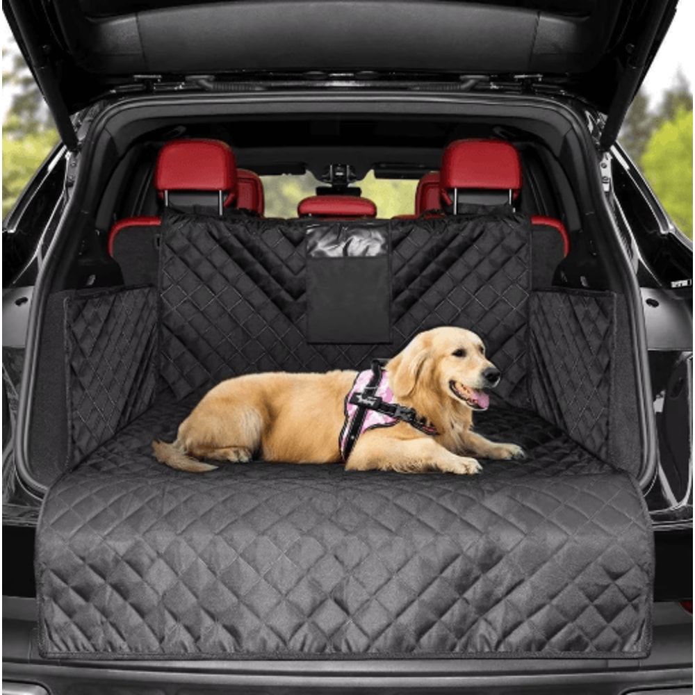 Waterproof Dog Car Seat Cover For SUVs Wear Resistant Pet Travel Protector 0