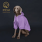 Solid Color Dog Hoodie With Pocket Soft Pet Sweatshirt With Adjustable Collar 1
