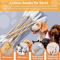 Professional Pet Ear Cleaning Cotton Swabs DoubleSided Bamboo Swabs For Dogs Cats 1