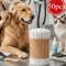 Professional Pet Ear Cleaning Cotton Swabs DoubleSided Bamboo Swabs For Dogs Cats 10