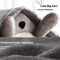 All Season Dog House Bed Warm Removable Washable Pet House For Small Dogs Cats 5