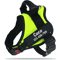 Custom Nylon Dog Harness With Name ID Adjustable Vest Harness For Small Large Dogs 17