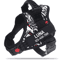 Custom Nylon Dog Harness With Name ID Adjustable Vest Harness For Small Large Dogs 19