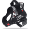 Custom Nylon Dog Harness With Name ID Adjustable Vest Harness For Small Large Dogs 19