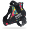 Custom Nylon Dog Harness With Name ID Adjustable Vest Harness For Small Large Dogs 9