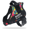 Custom Nylon Dog Harness With Name ID Adjustable Vest Harness For Small Large Dogs 9