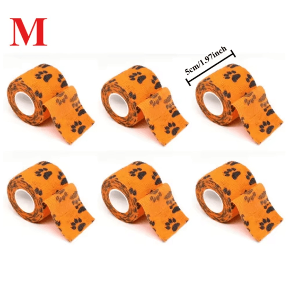 SelfAdhesive Dog Leg Wrap Bandages Protective Paw Leg Support For Walking Dogs 7