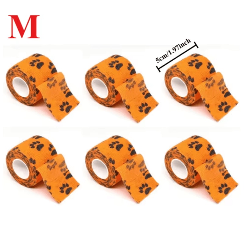 SelfAdhesive Dog Leg Wrap Bandages Protective Paw Leg Support For Walking Dogs 7