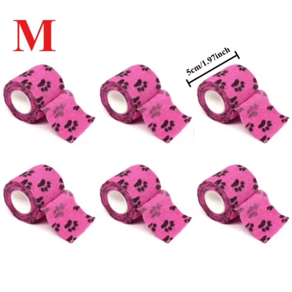 SelfAdhesive Dog Leg Wrap Bandages Protective Paw Leg Support For Walking Dogs 8