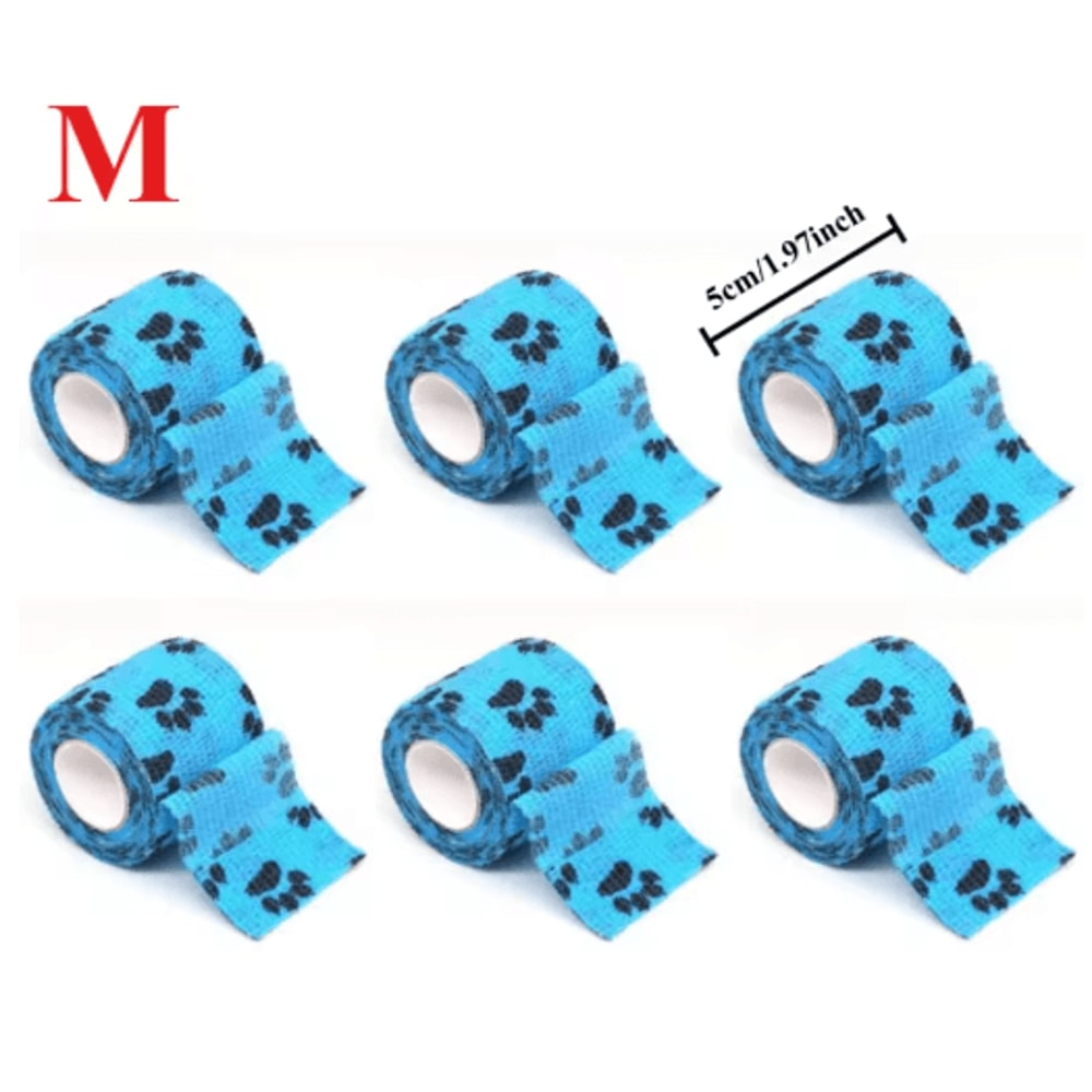 SelfAdhesive Dog Leg Wrap Bandages Protective Paw Leg Support For Walking Dogs 9