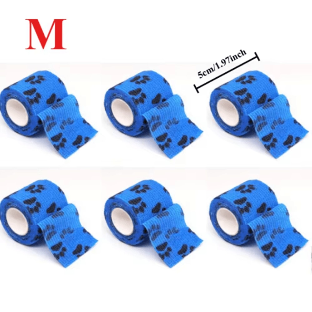 SelfAdhesive Dog Leg Wrap Bandages Protective Paw Leg Support For Walking Dogs 10