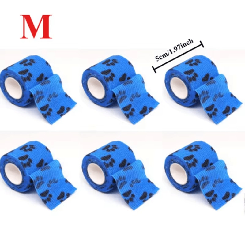 SelfAdhesive Dog Leg Wrap Bandages Protective Paw Leg Support For Walking Dogs 10