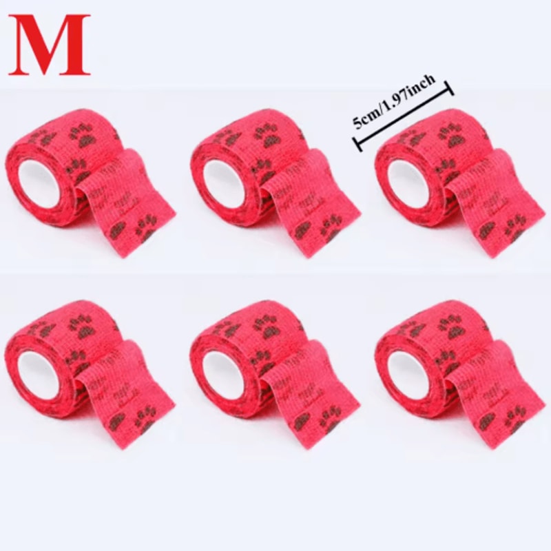 SelfAdhesive Dog Leg Wrap Bandages Protective Paw Leg Support For Walking Dogs 11