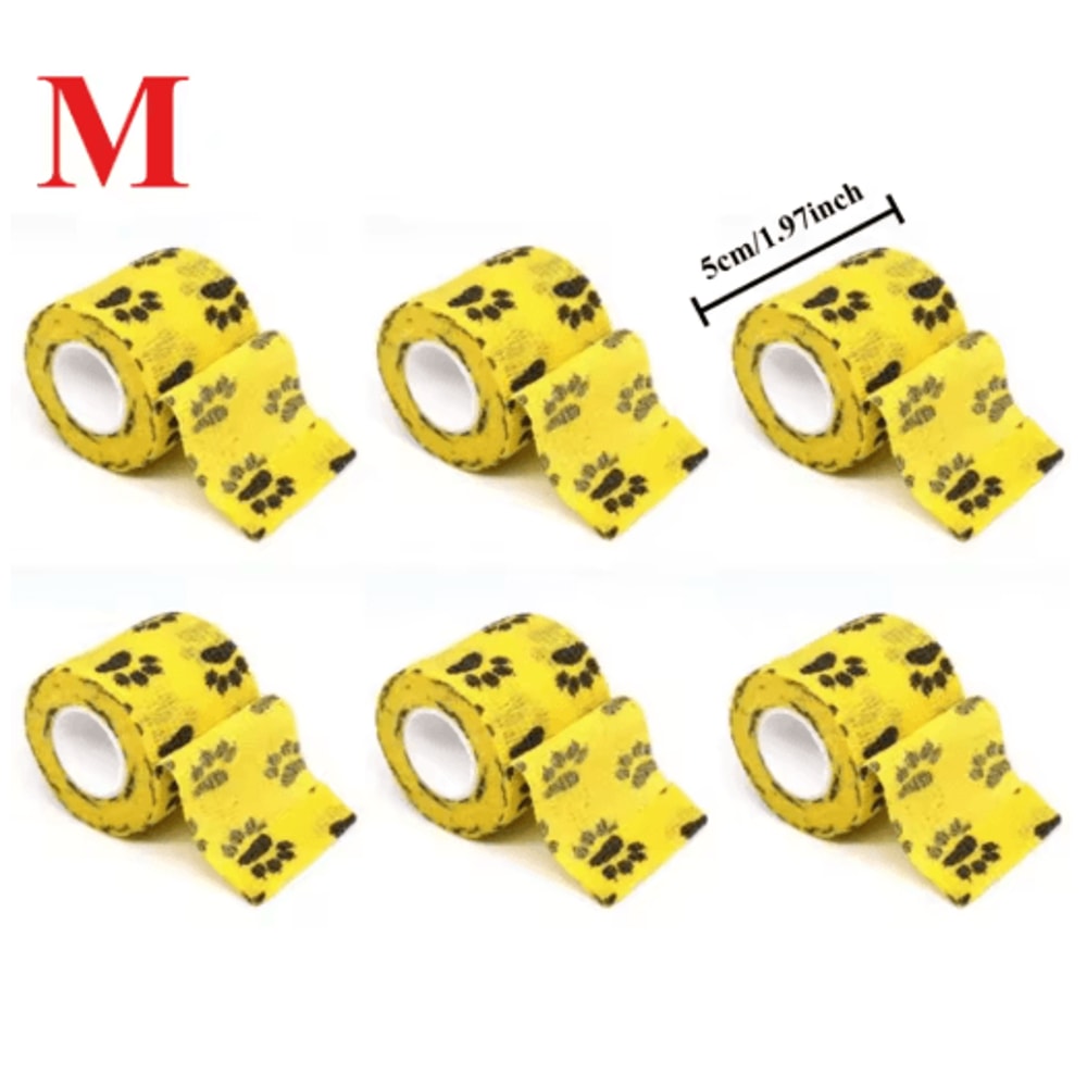 SelfAdhesive Dog Leg Wrap Bandages Protective Paw Leg Support For Walking Dogs 13