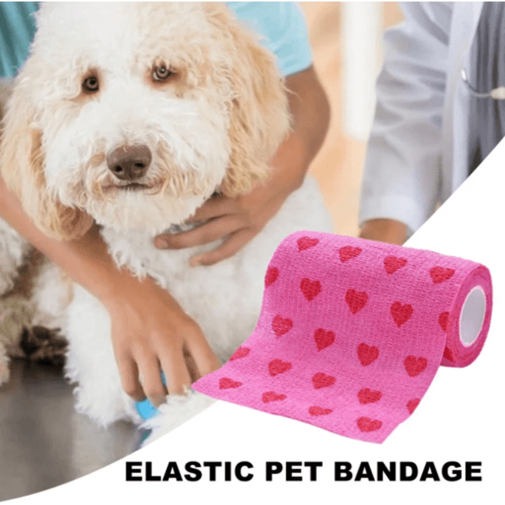 SelfAdhesive Dog Leg Wrap Bandages Protective Paw Leg Support For Walking Dogs 20