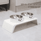 Elevated Dog Feeder With Stainless Steel Bowls Raised Pet Feeding Station For Dogs Cats 2