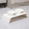 Elevated Dog Feeder With Stainless Steel Bowls Raised Pet Feeding Station For Dogs Cats 4