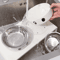 Elevated Dog Feeder With Stainless Steel Bowls Raised Pet Feeding Station For Dogs Cats 6