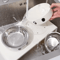 Elevated Dog Feeder With Stainless Steel Bowls Raised Pet Feeding Station For Dogs Cats 6