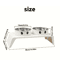 Elevated Dog Feeder With Stainless Steel Bowls Raised Pet Feeding Station For Dogs Cats 8