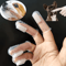 Soft Silicone Pet Finger Toothbrush Dog Cat Teeth Cleaning Brush For Fresh Breath 0