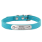 Personalized PU Leather Dog Collar With Engraved Name ID Anti Lost Pet Collar 3