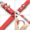 Personalized PU Leather Dog Collar With Engraved Name ID Anti Lost Pet Collar 19