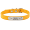Personalized PU Leather Dog Collar With Engraved Name ID Anti Lost Pet Collar 5