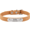 Personalized PU Leather Dog Collar With Engraved Name ID Anti Lost Pet Collar 7
