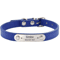 Personalized PU Leather Dog Collar With Engraved Name ID Anti Lost Pet Collar 9
