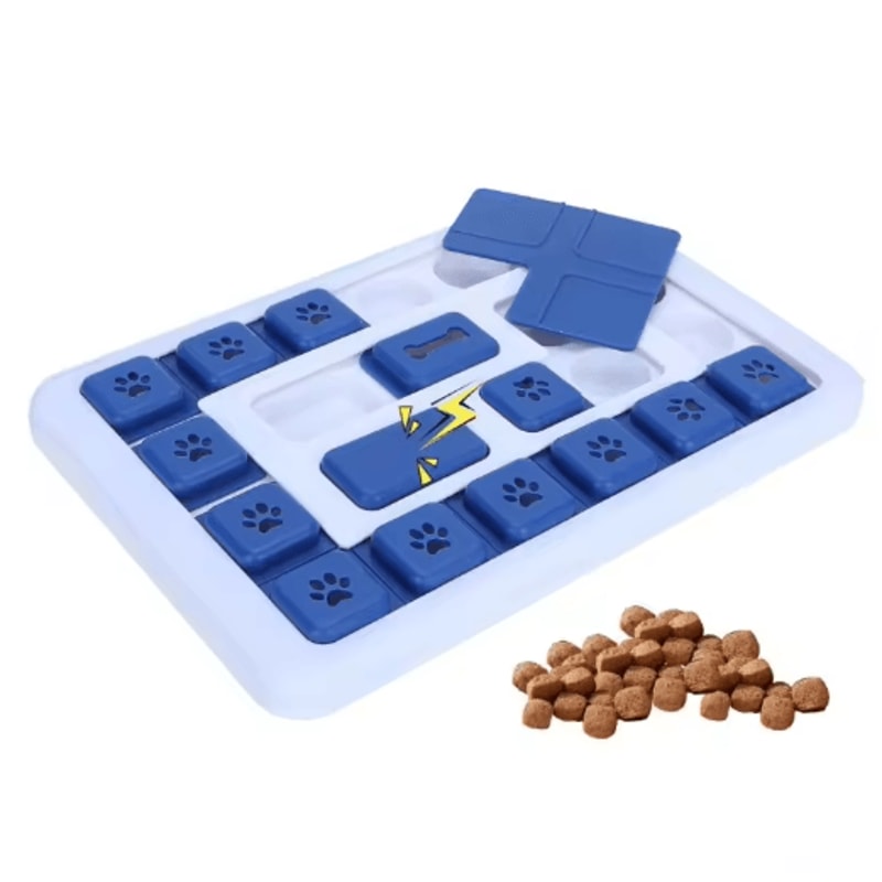 Interactive Slow Feeder Dog Toy Puzzle Food Dispenser For IQ Training 4