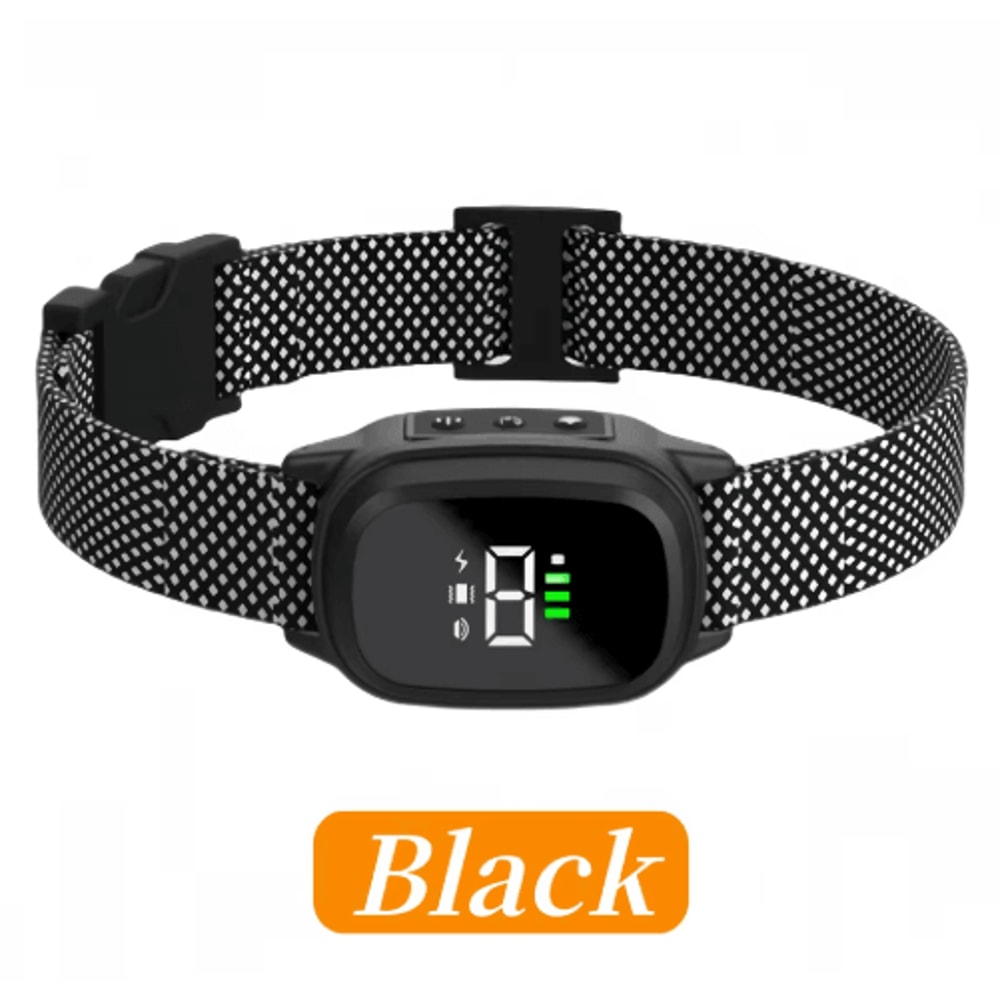 YHLC Rechargeable Anti Bark Dog Collar Automatic Bark Control Training Collar 2