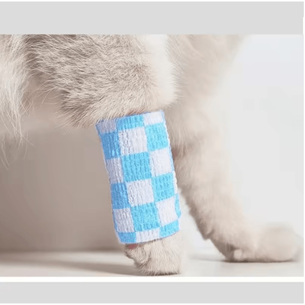 6PCS SelfAdhesive Dog Leg Wraps Protective Paw Bandages For Outdoor Walks 10