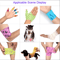 6PCS SelfAdhesive Dog Leg Wraps Protective Paw Bandages For Outdoor Walks 9