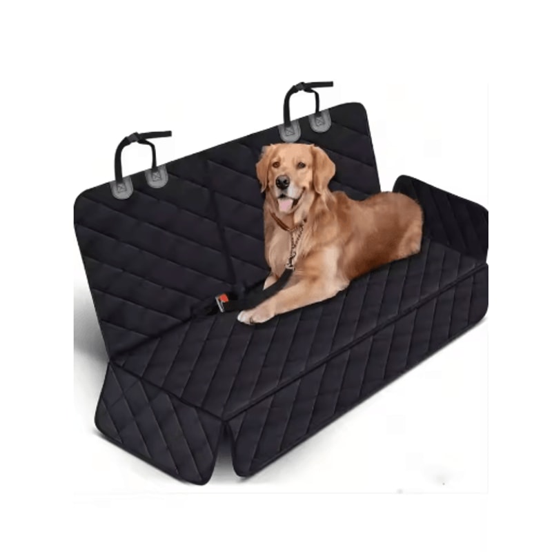 Waterproof Dog Car Seat Cover With Armrest Pet Travel Mattress Seat Protector 3
