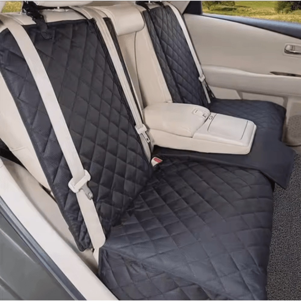Waterproof Dog Car Seat Cover With Armrest Pet Travel Mattress Seat Protector 0