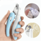 LED Pet Nail Clippers Safe Professional Nail Trimmer For Dogs Cats 0