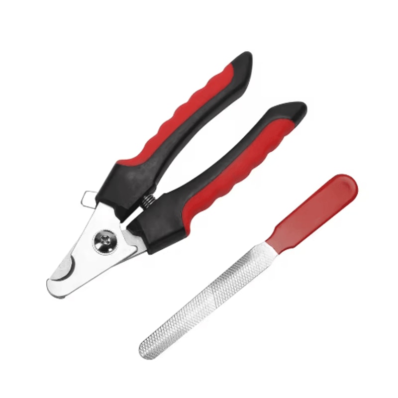 Stainless Steel Pet Nail Clippers Labor Saving Dog Cat Grooming Trimmer 5