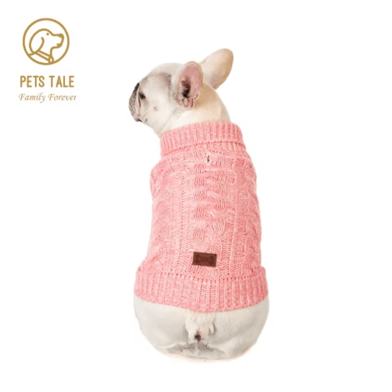 Cozy Knitted Dog Sweater Warm Winter Pet Clothes For Stylish Dogs 3