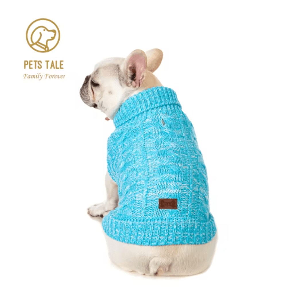 Cozy Knitted Dog Sweater Warm Winter Pet Clothes For Stylish Dogs 5
